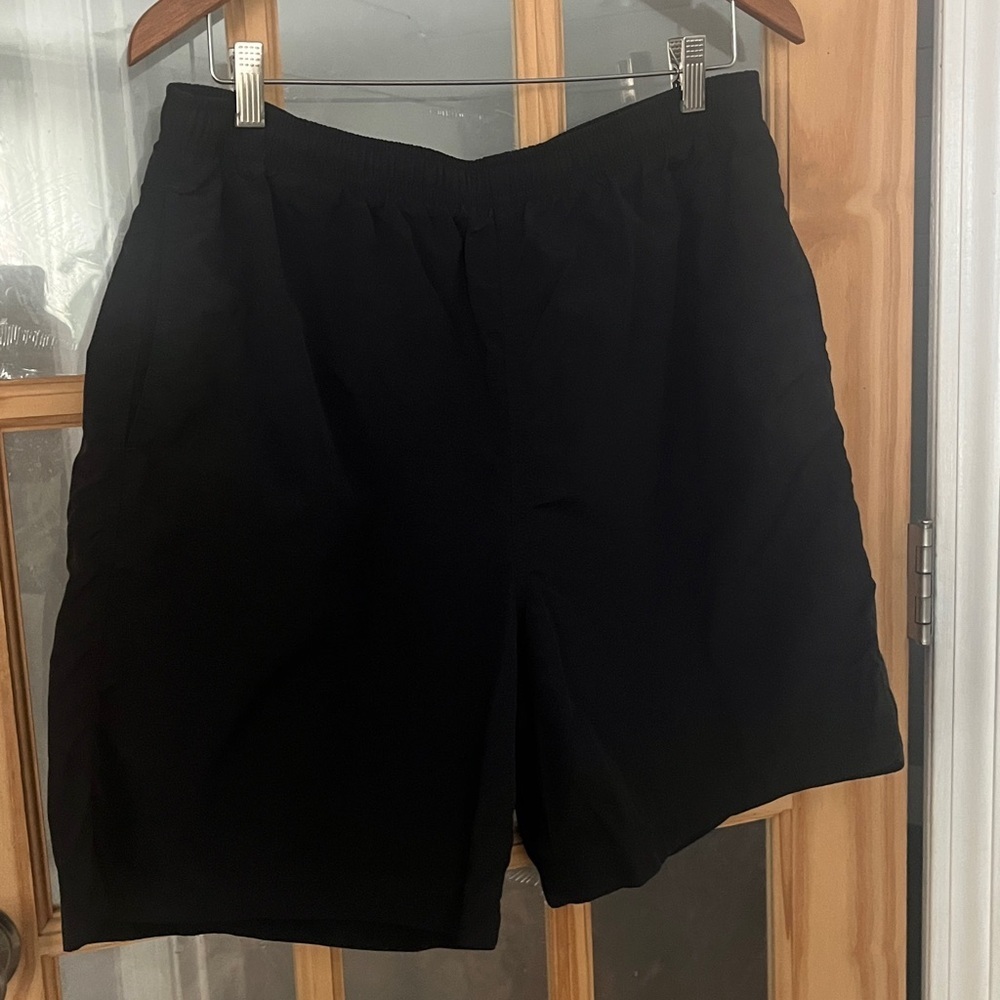 L.L. Bean Black Nylon Supplex Shorts Size 1X